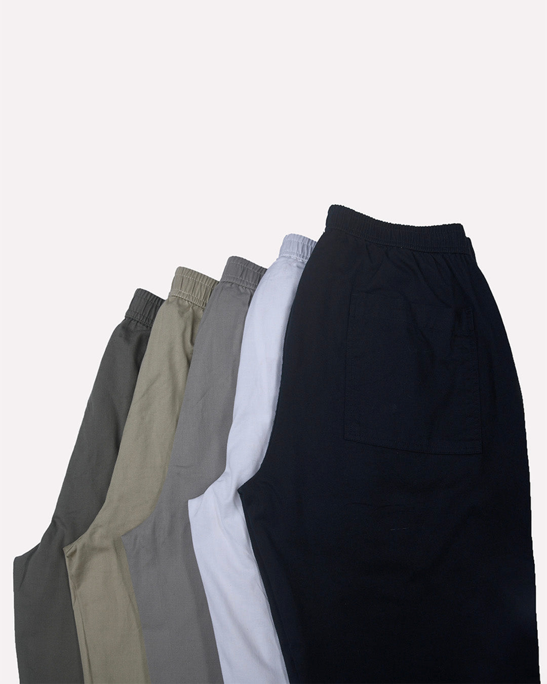 Linen Fused Tailored Pant In Navy