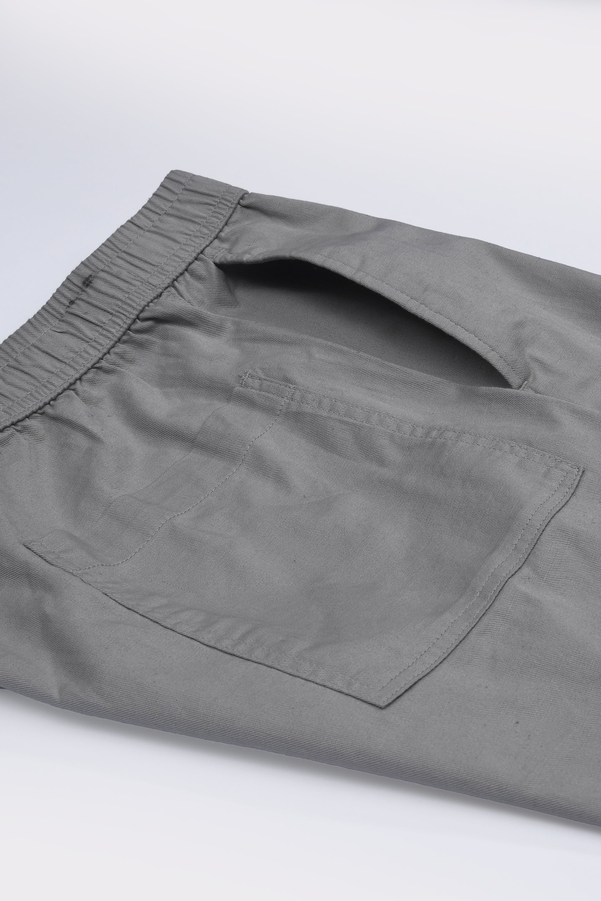 CLASSIC FUSED TAILORED LINEN PANTS