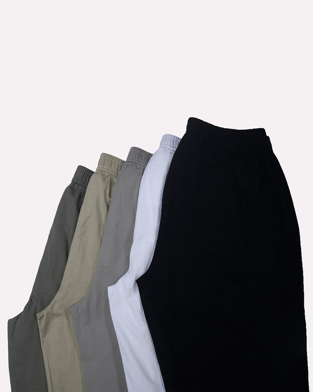 Linen Fused Tailored Pant In Grey