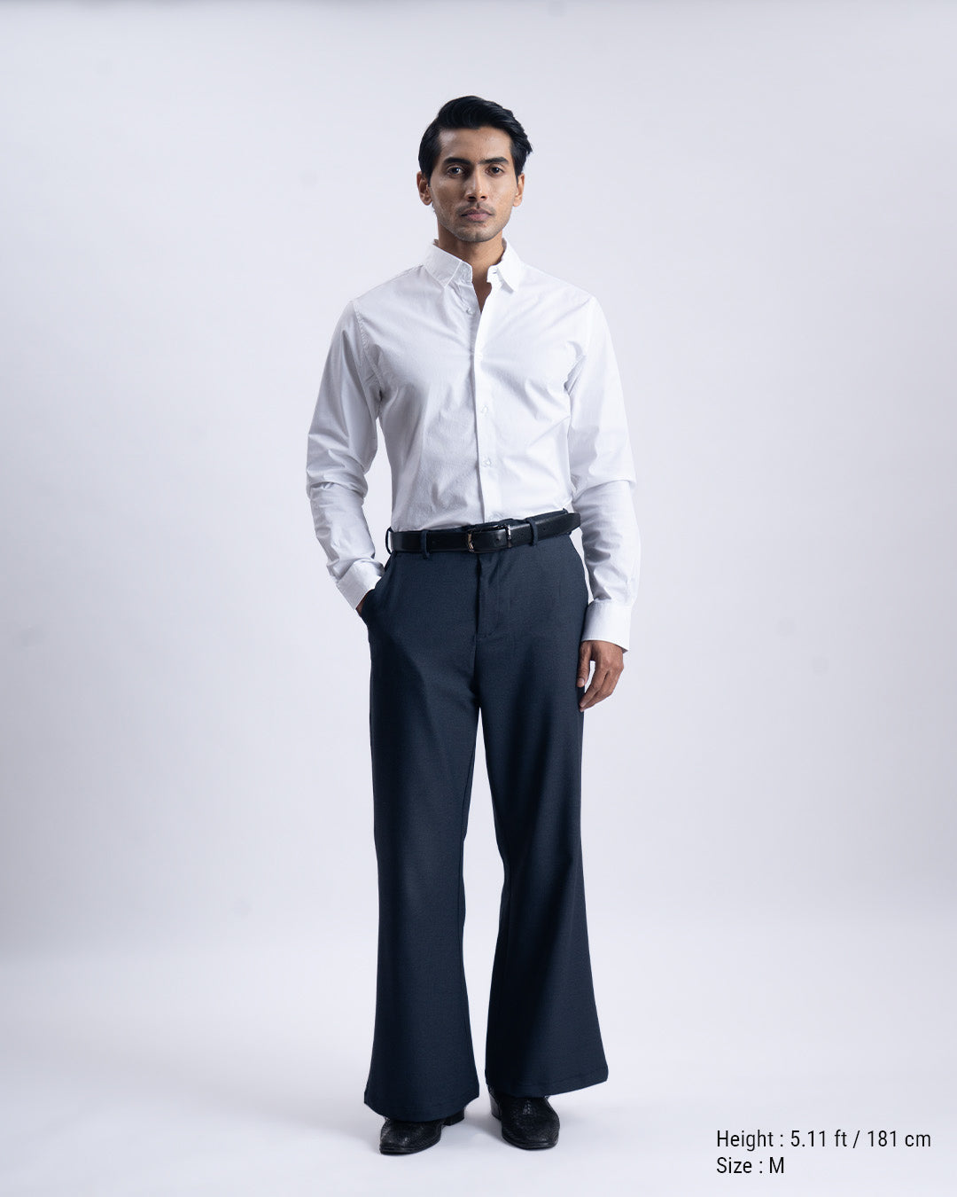 Featherlite Stretch Cotton Shirt In White