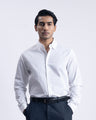 Featherlite Stretch Cotton Shirt In White