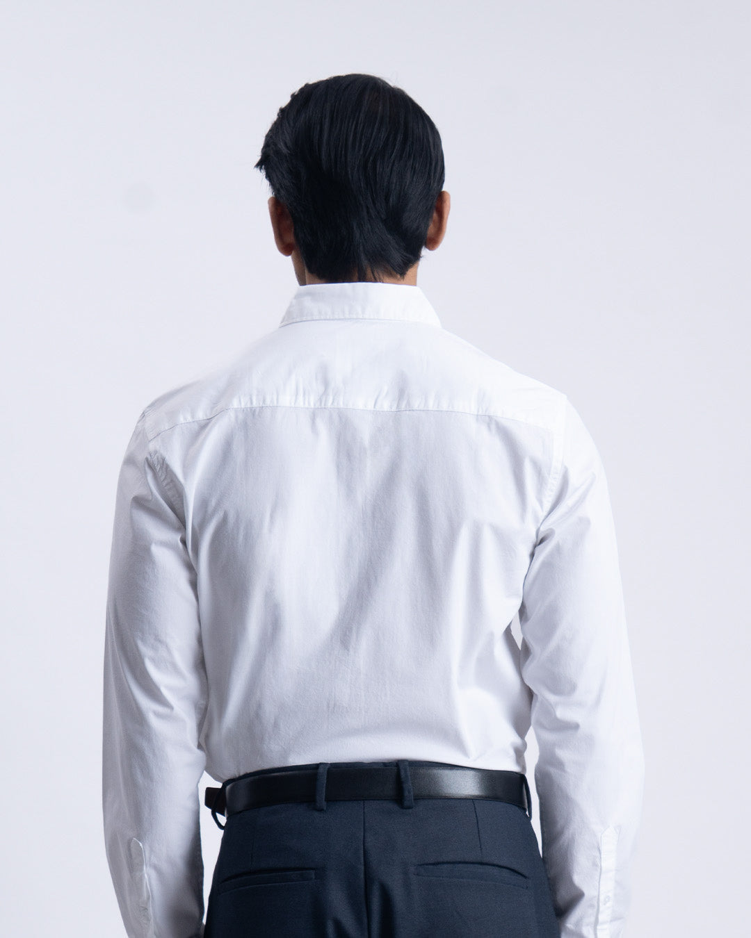 Featherlite Stretch Cotton Shirt In White