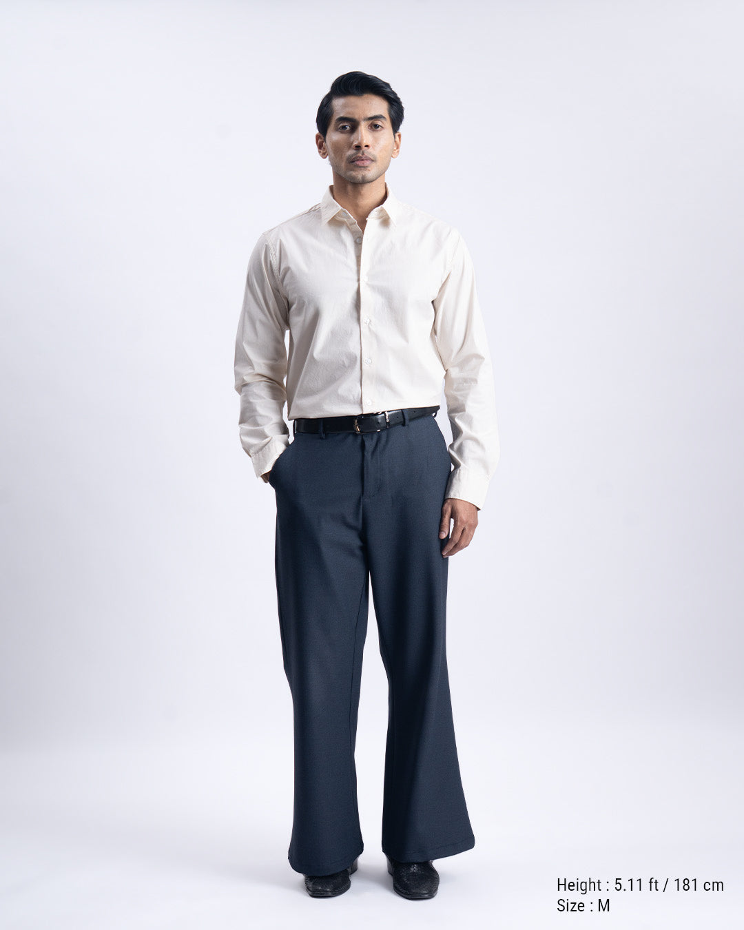 Featherlite Stretch Cotton Shirt In Cream