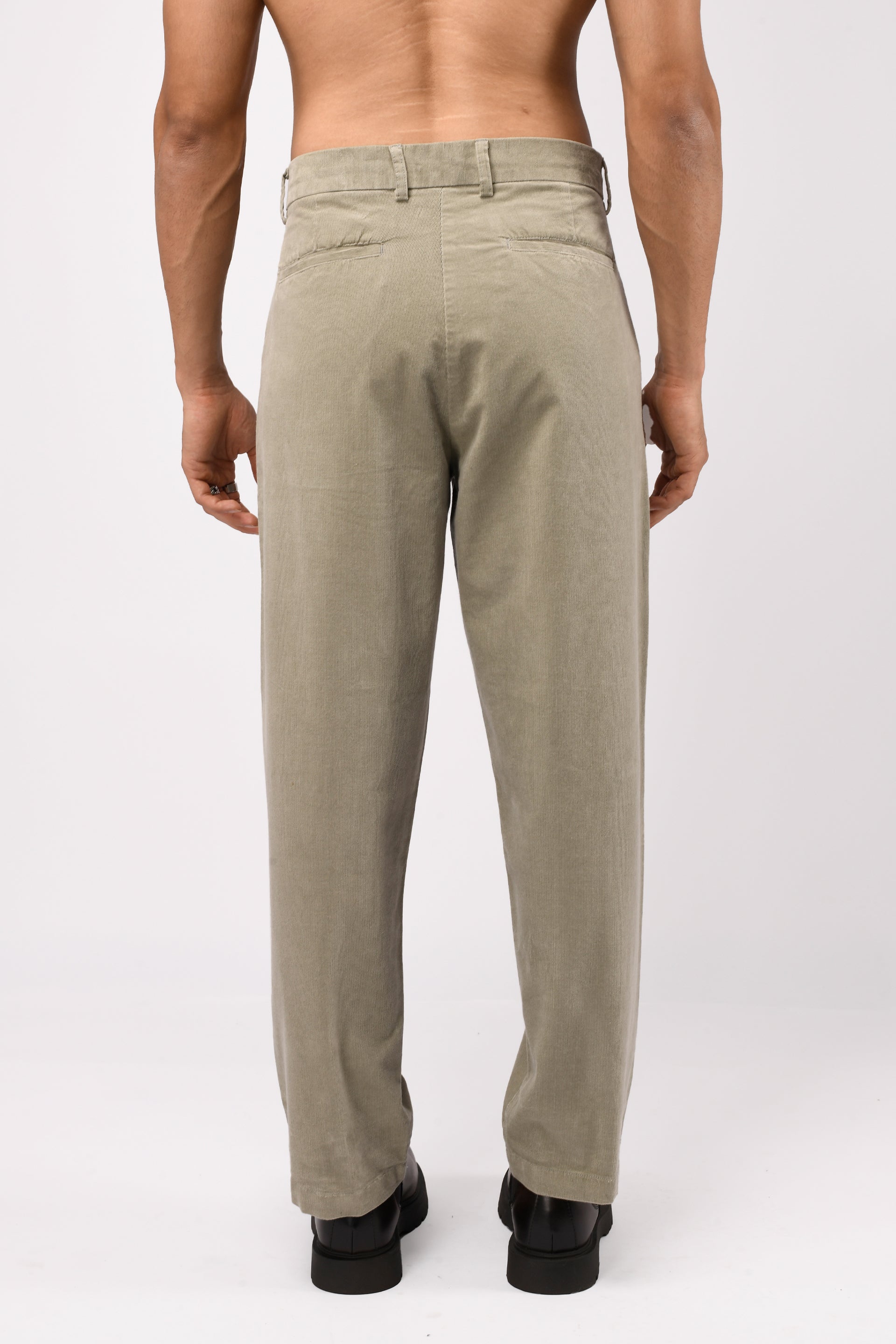 SOFT CORDUROY RELAXED PANTS