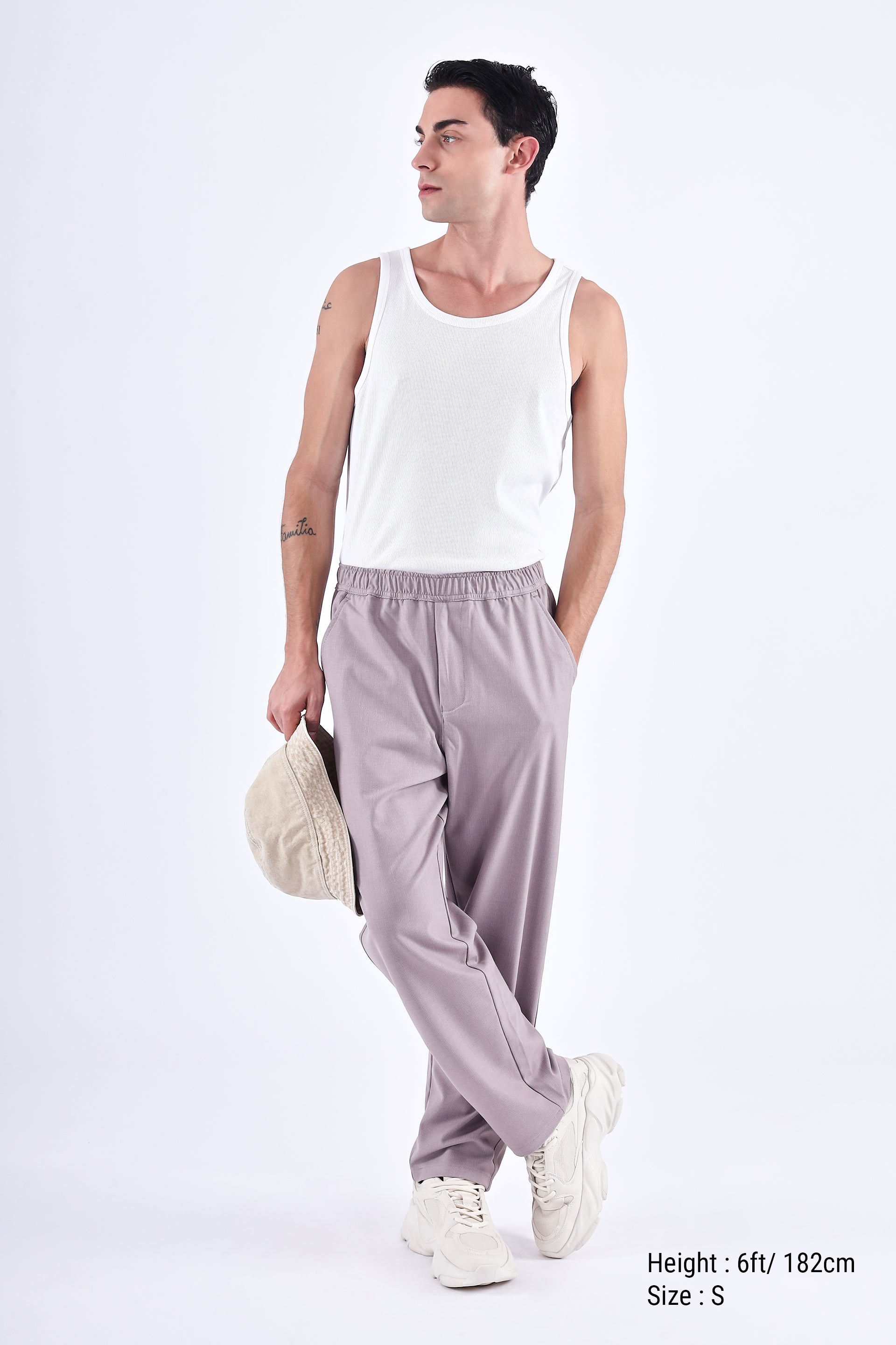 MIRACLE FLOW RELAXED TROUSER IN PINK