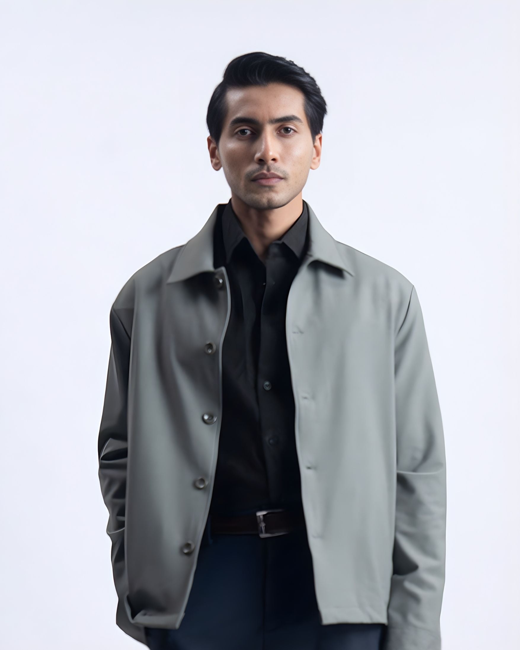 Easy Iron Light-Weight Jacket In Pistachio