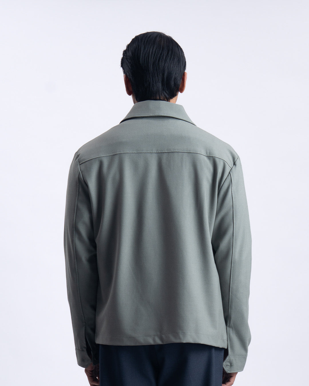 Easy Iron Light-Weight Jacket In Pistachio