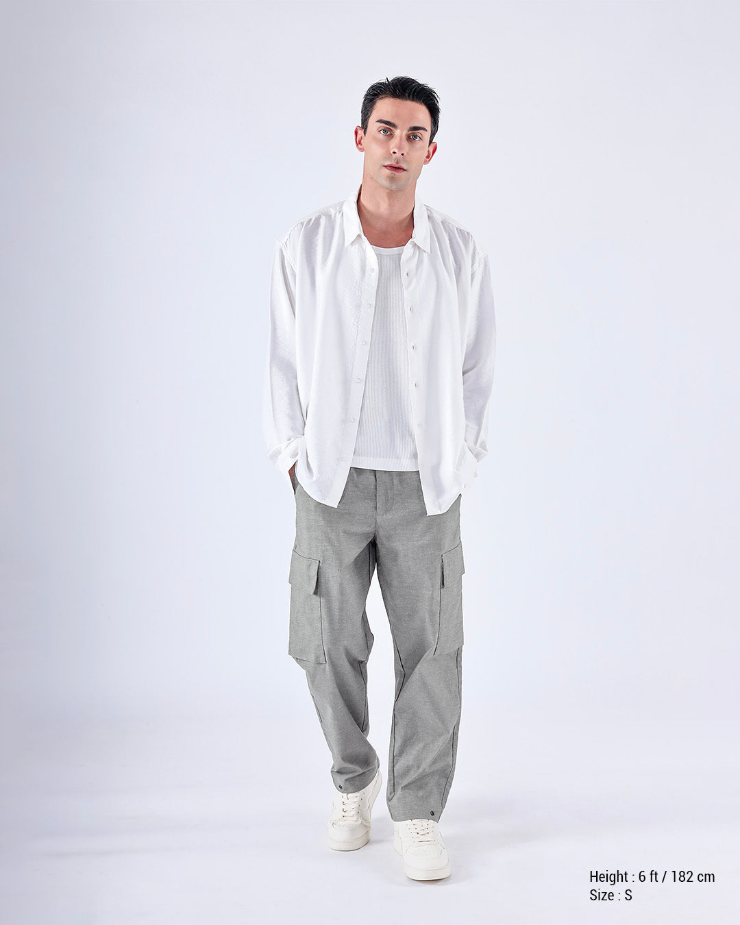 Air Relaxed Cargo Pant In Sage Green