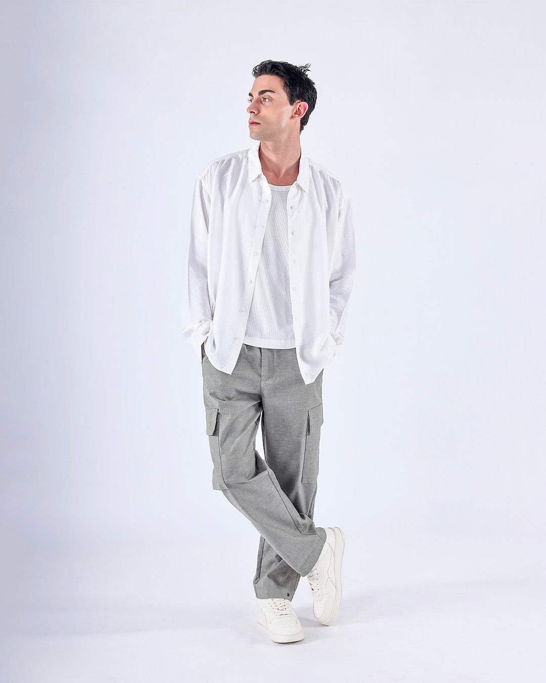 Air Relaxed Cargo Pant In Sage Green