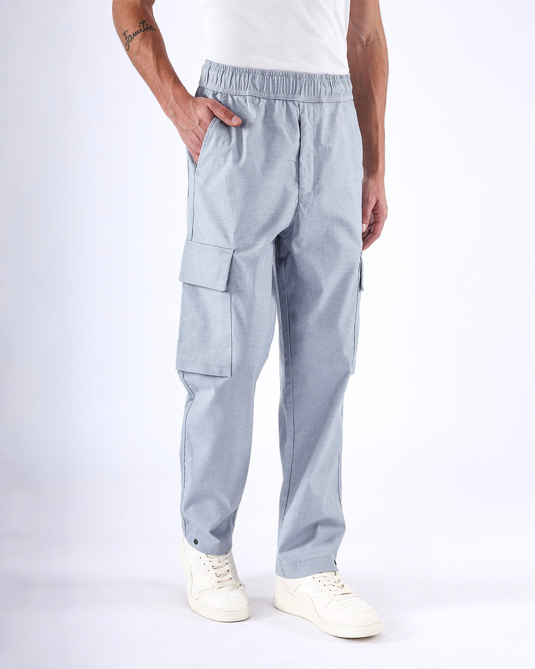 Air Relaxed Cargo Pant In Blue