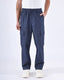 Air Striped Relaxed Cargo Pants In Blue