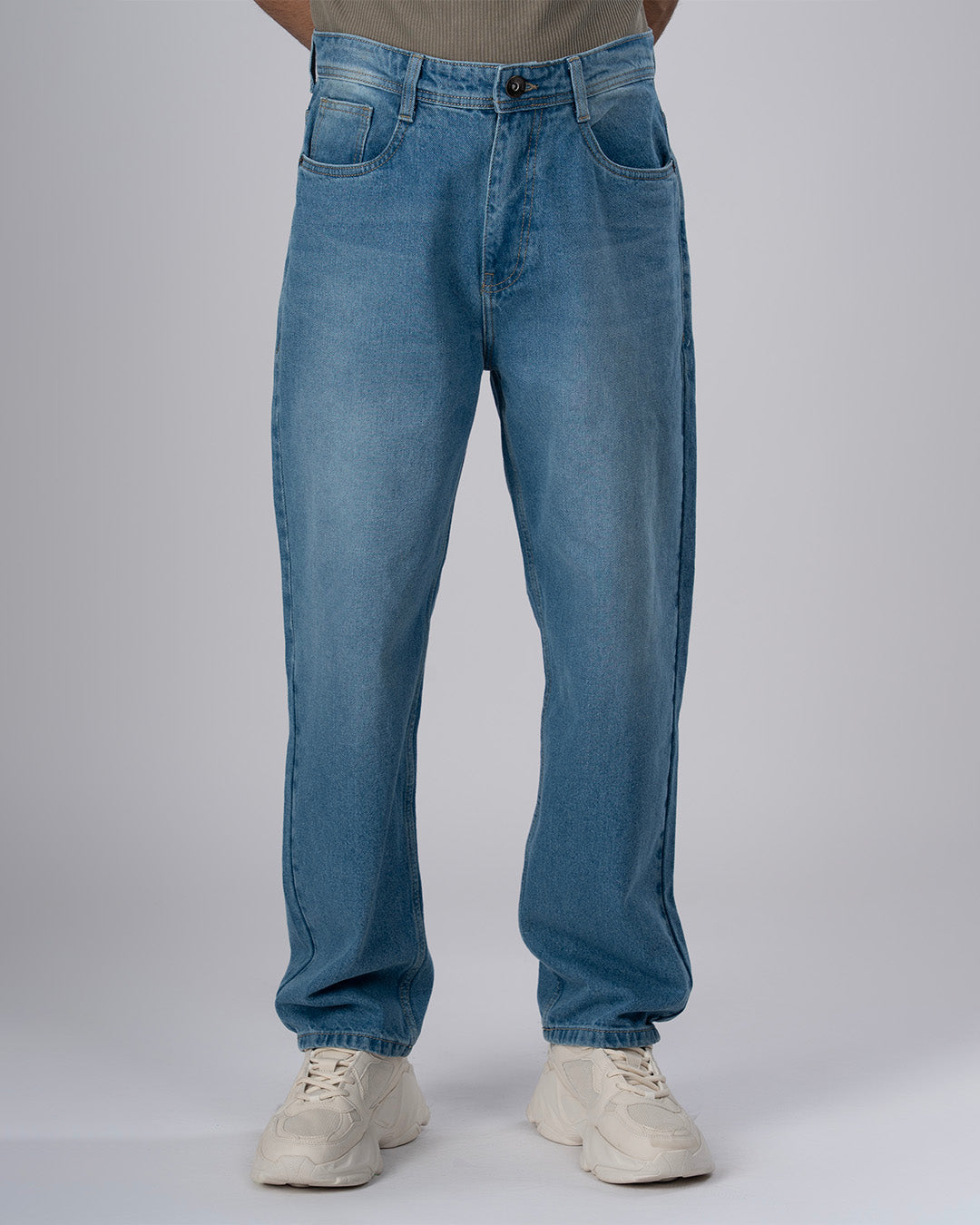 Classic Edge Relaxed Denim In Blue