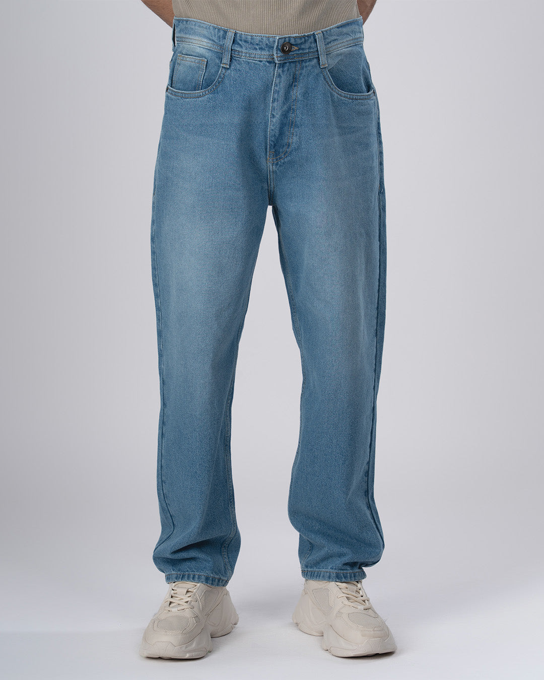 Classic Edge Relaxed Denim In Blue