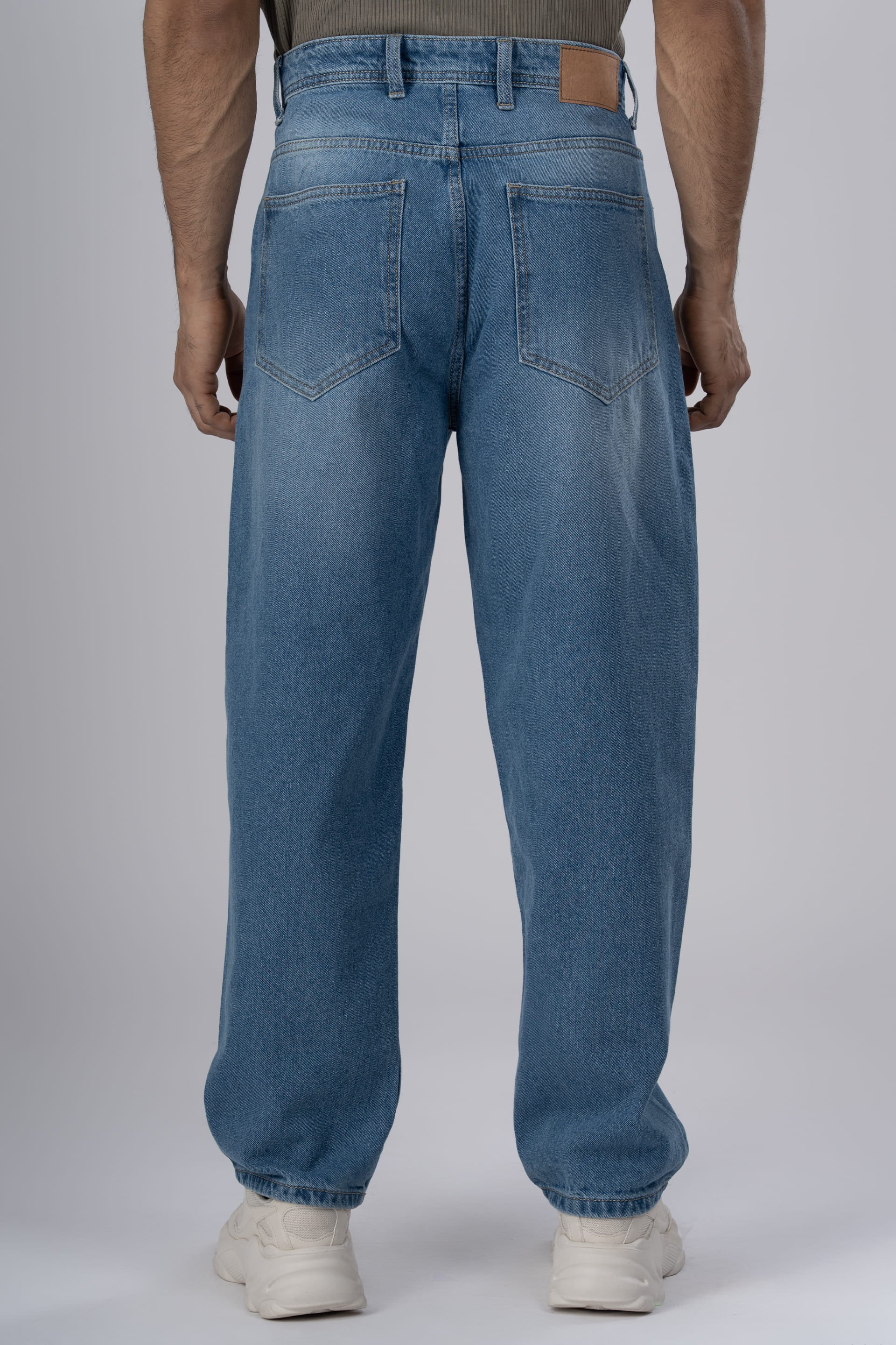 Classic Edge Relaxed Denim In Blue