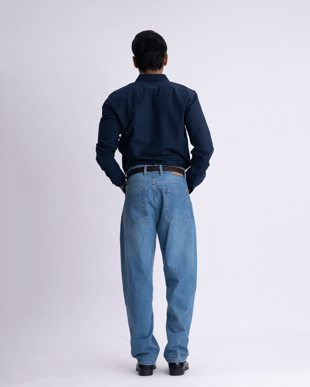 Classic Edge Relaxed Denim In Blue