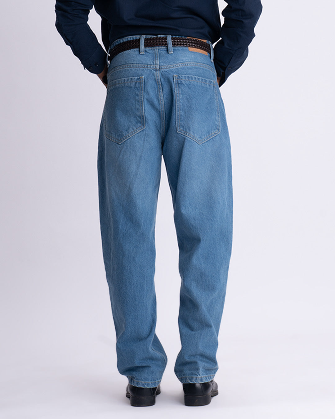 Classic Edge Relaxed Denim In Blue
