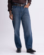 Classic Edge Relaxed Denim In Dark Blue