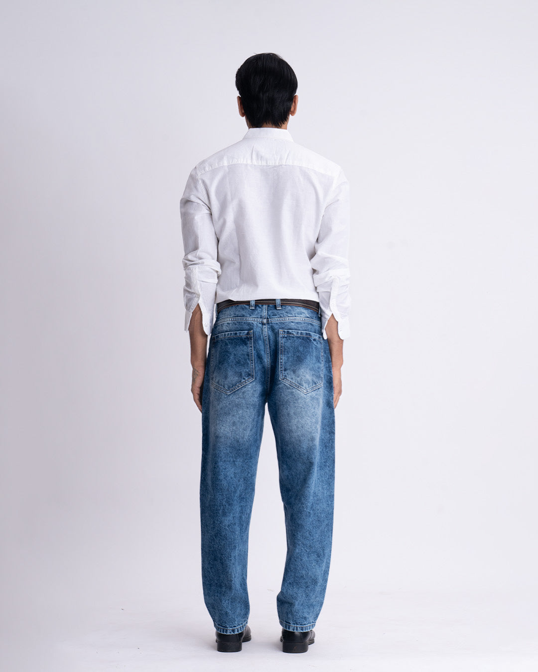 Classic Edge Relaxed Denim In Blue
