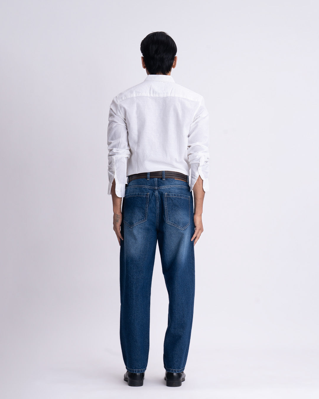 Classic Edge Relaxed Denim In Blue