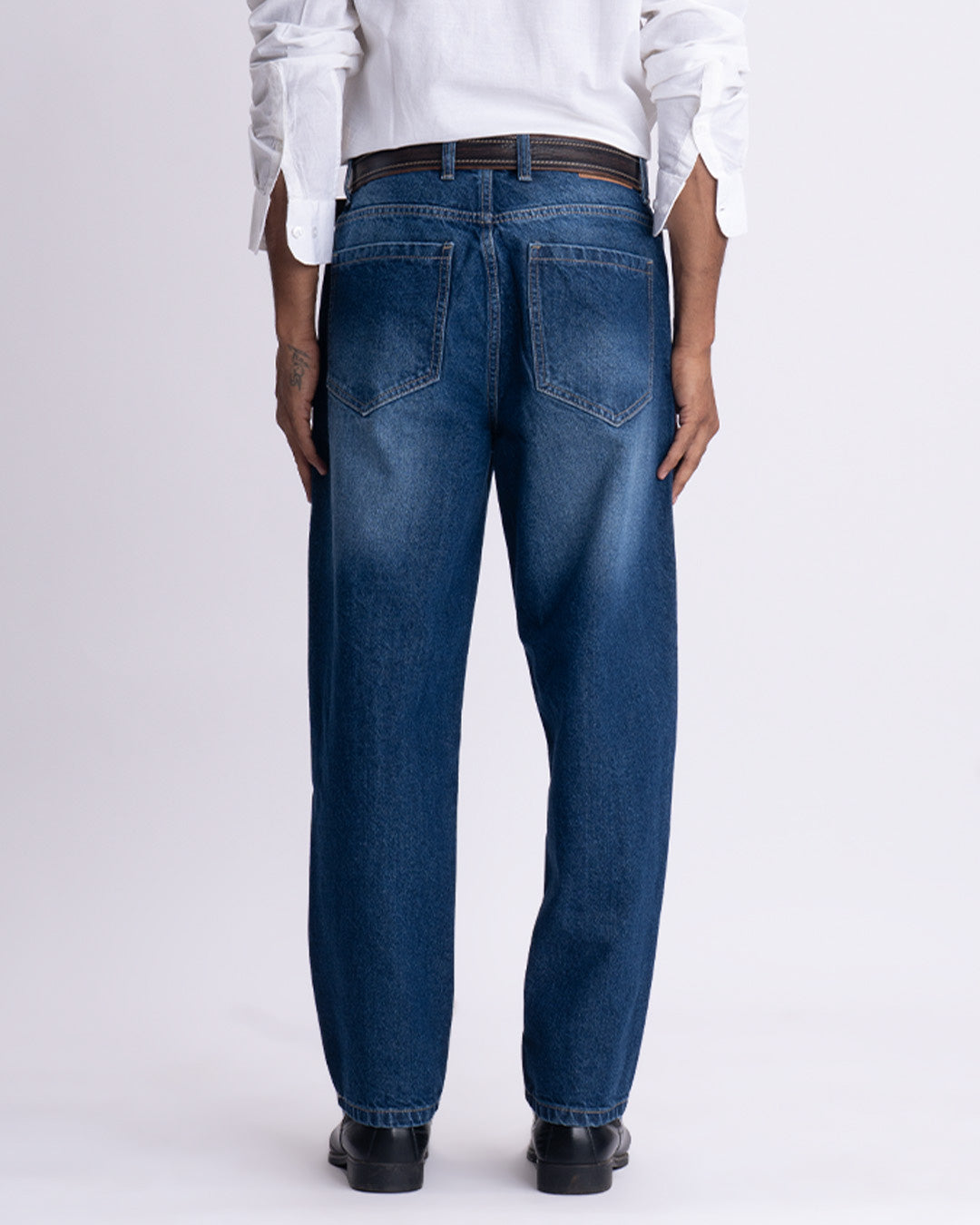 Classic Edge Relaxed Denim In Blue