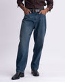 Classic Edge Relaxed Denim In Blue