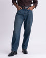 Classic Edge Relaxed Denim In Blue