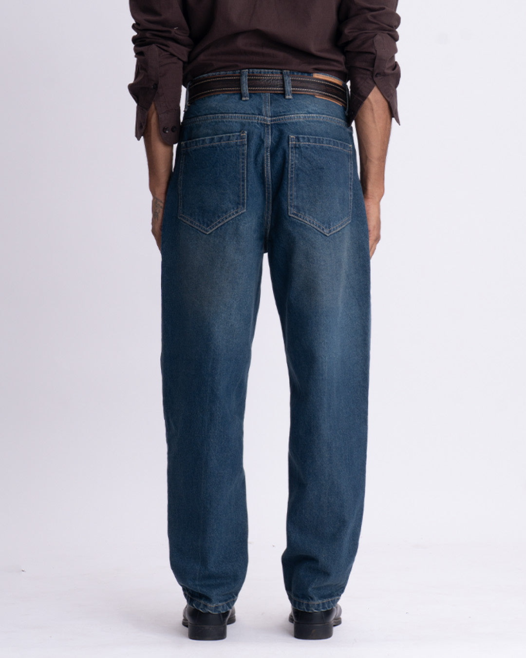 Classic Edge Relaxed Denim In Blue