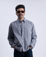 Checkered Relaxed Shirt In Black