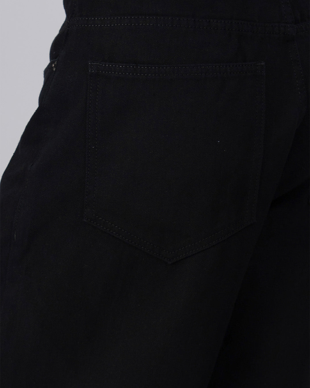Black Edge Relaxed Denim