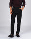 Easy Iron Tailored Office Trousers In Black