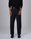 Classic Easy Iron Relaxed Trousers In Navy