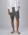 Easy Iron Cargo Shorts In Pistachio