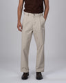 Premium Signature Relaxed Chinos In Beige