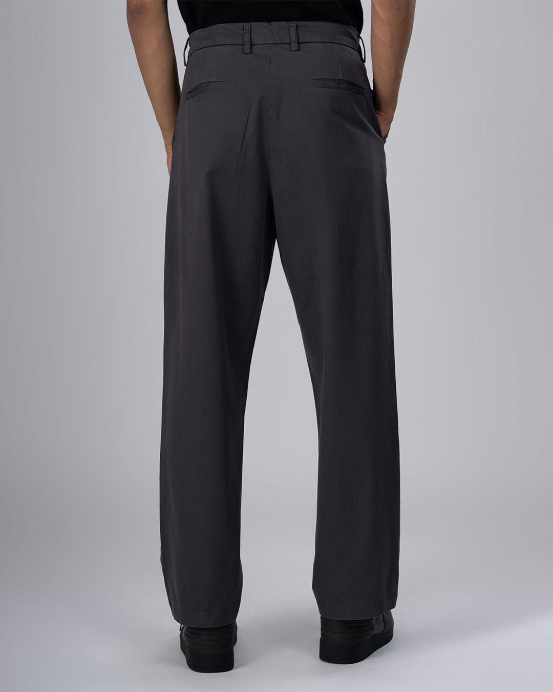 Premium Signature Relaxed Chinos In Grey