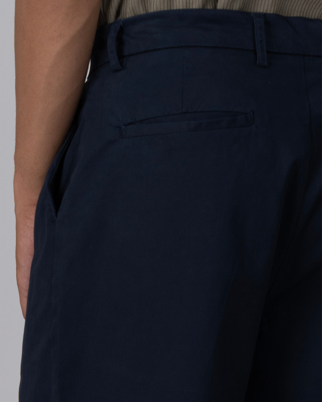 Premium Signature Relaxed Chinos In Navy