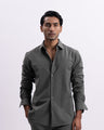 Easy Iron All Season Tailored Shirt In Olive