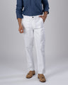Premium Signature Tailored Chinos In White