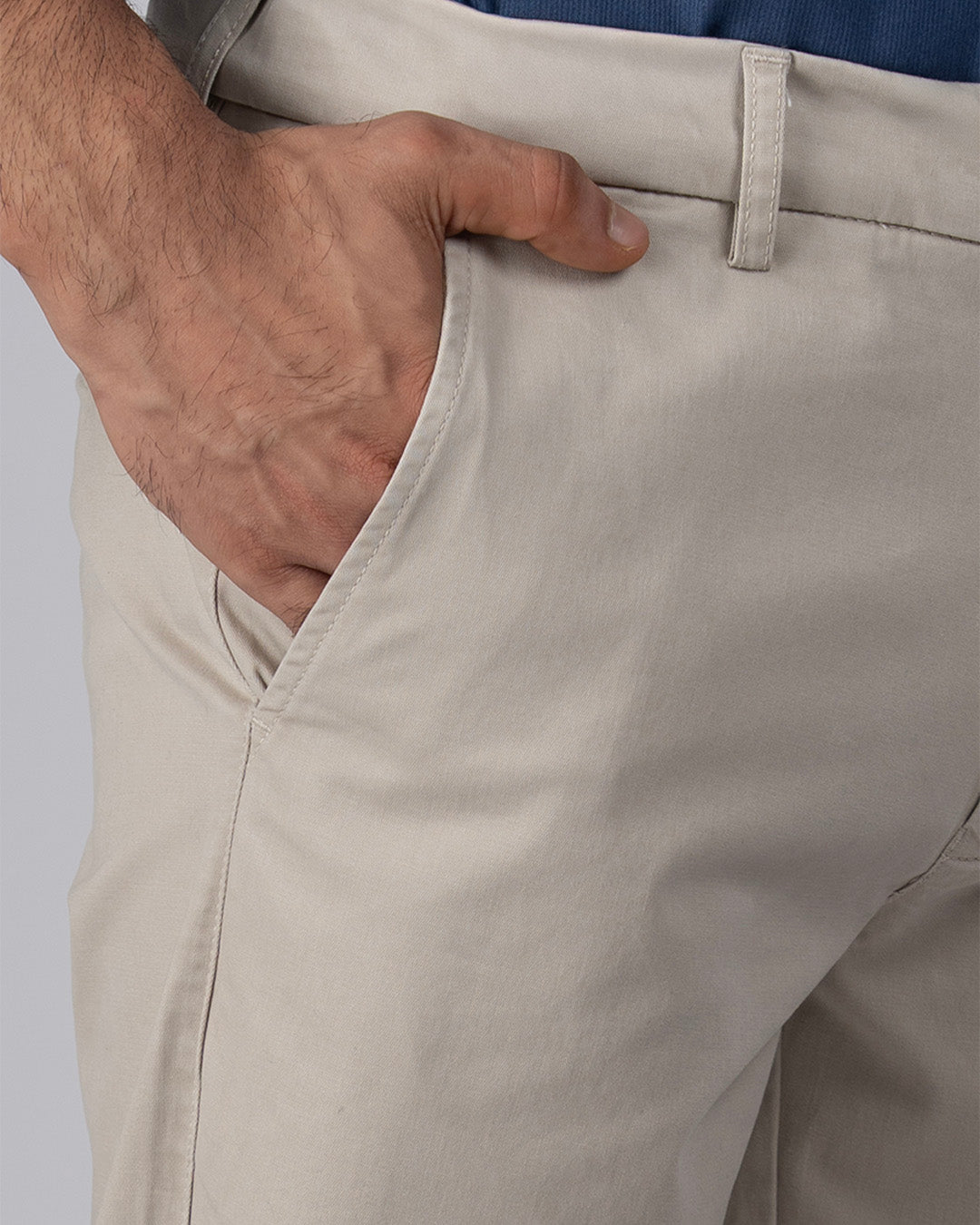 Premium Signature Tailored Chinos In Beige