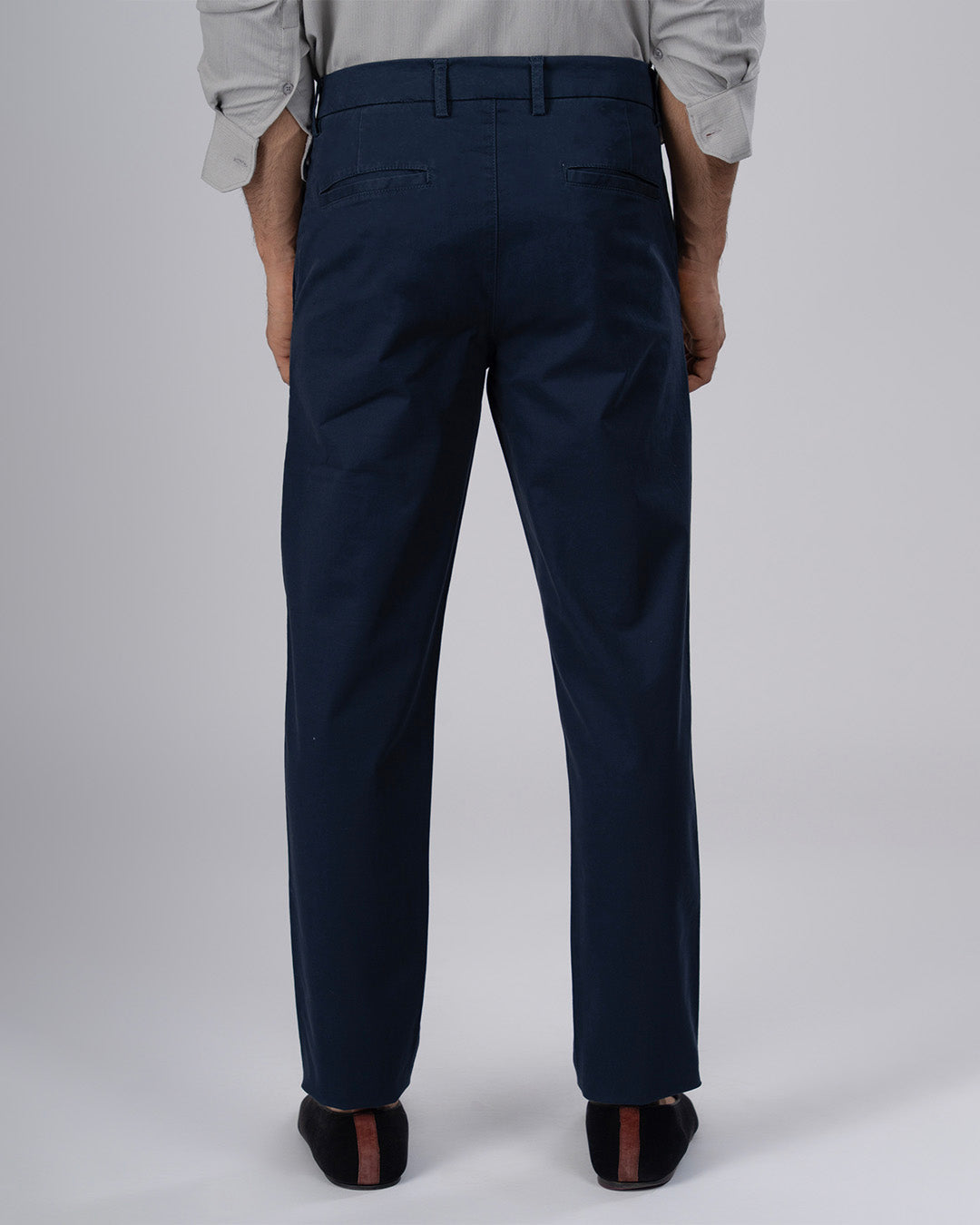 Premium Signature Tailored Chinos In Navy