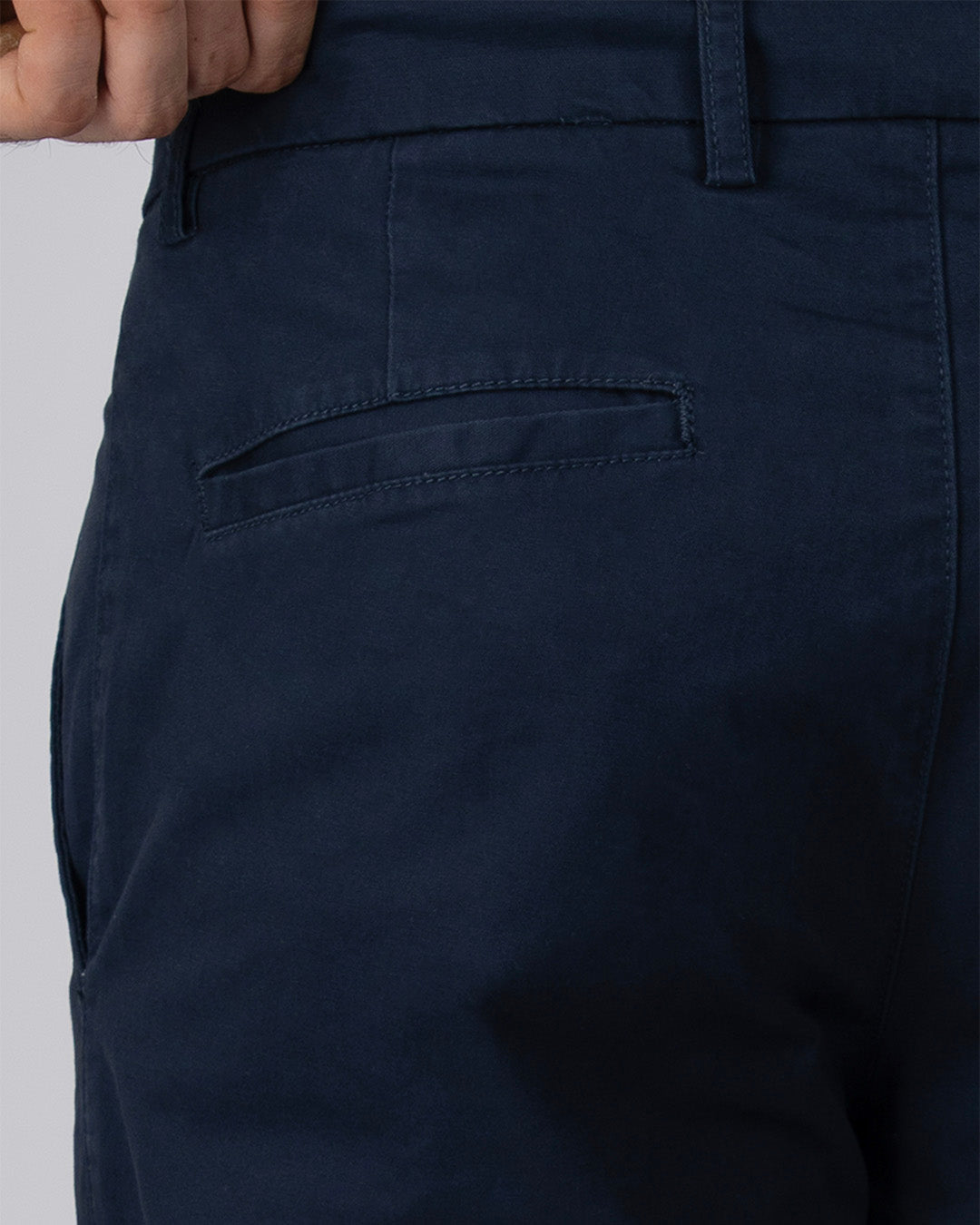 Premium Signature Tailored Chinos In Navy