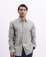 Airweave Striped Tailored Shirt In Pistachio