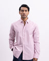 Airweave Striped Tailored Shirt In Pink