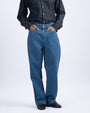 Classic Relaxed Bootcut Denim In Mid Blue