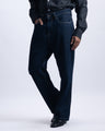 Classic Relaxed Bootcut Denim In Dark Blue
