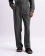 Easy Iron All Season Relaxed Trouser In Olive