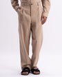 Linen Holiday Relaxed Flexi Pants In Khakhi