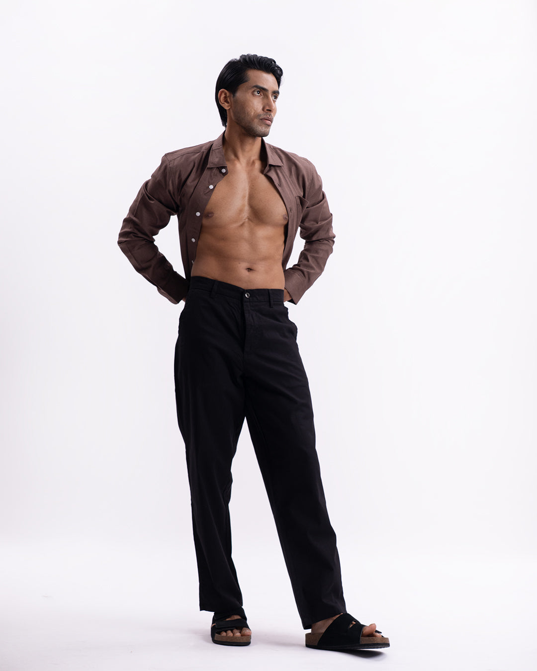 Holiday Featherlite Relaxed Pants In Black
