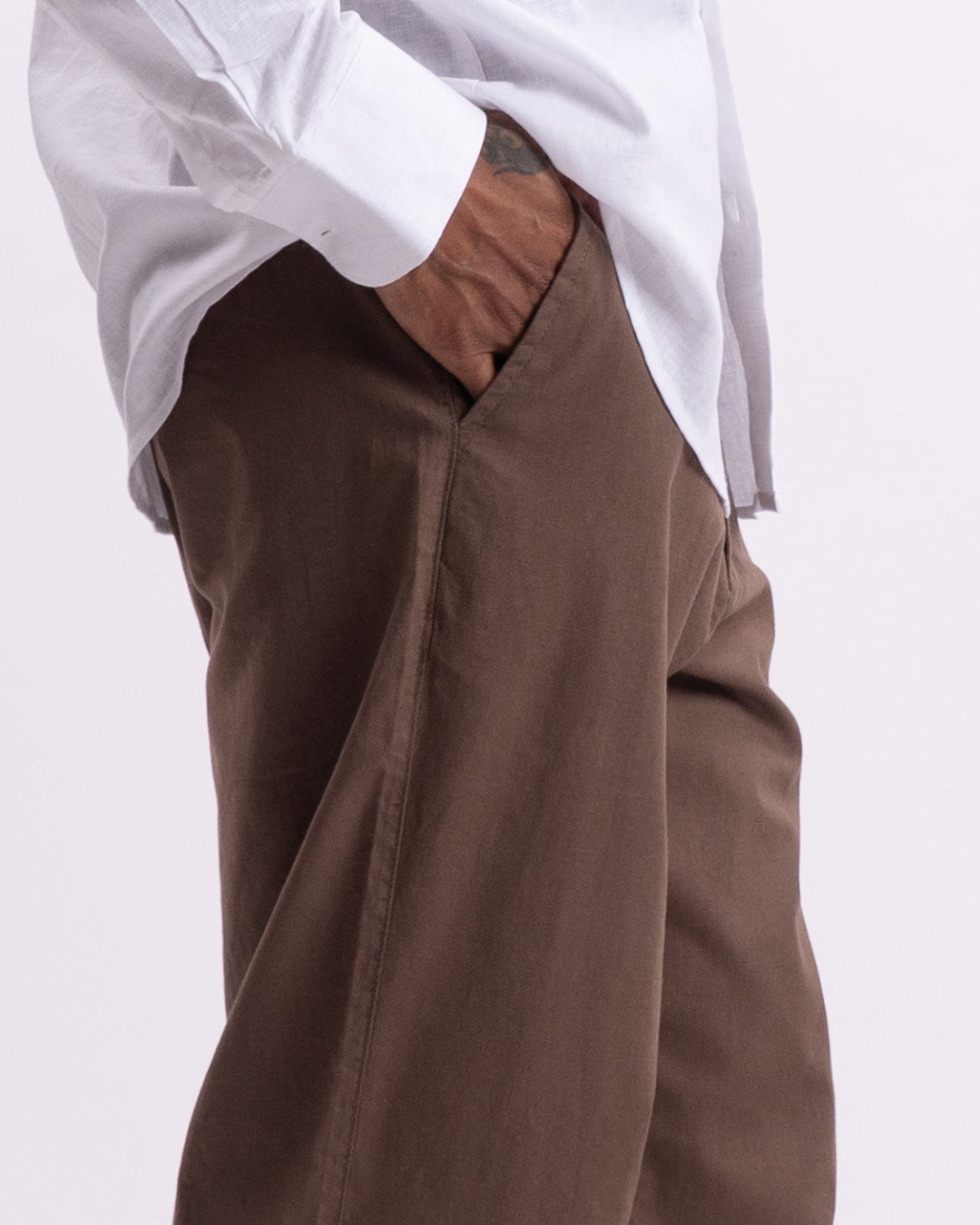 Holiday Featherlite Relaxed Pants In Brown