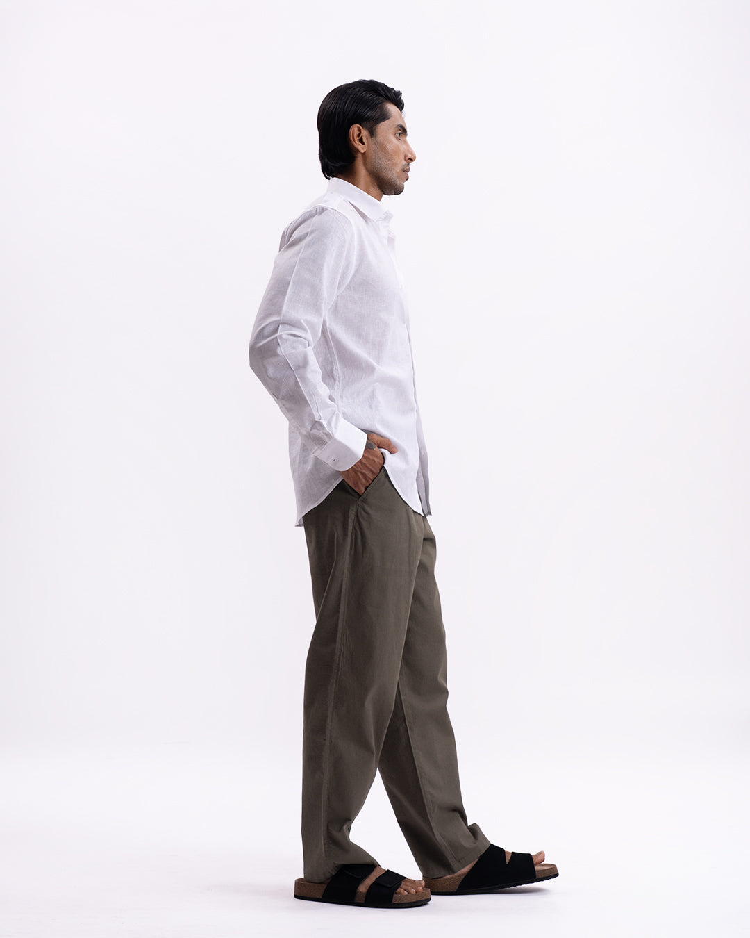 Holiday Featherlite Relaxed Pants In Olive
