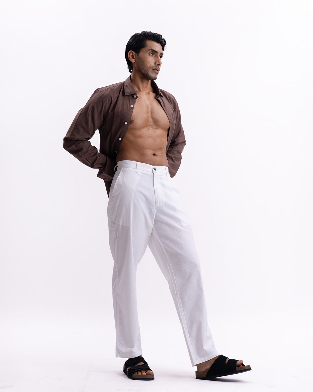 Holiday Featherlite Relaxed Pants In White